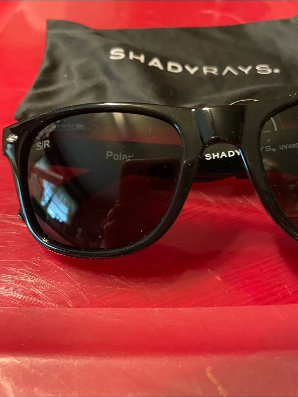 SHADY RAYS Men's Polarized Sunglasses in Black